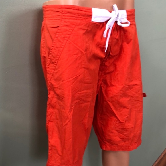 Burberry London Men's Orange Swim Trunks - Size L - COA - Picture 2 of 15
